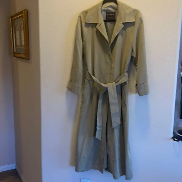 SANYO | Jackets & Coats | Sanyo Of New York Trenchcoat Color Light